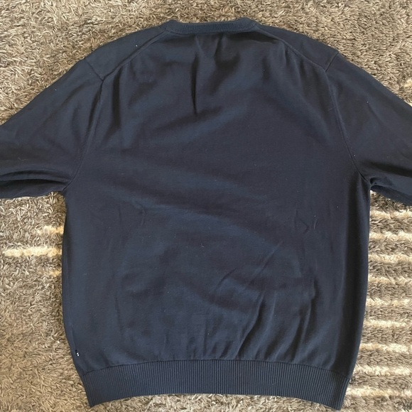 Nautica V neck Navy pullover sweater XXL - Picture 5 of 6